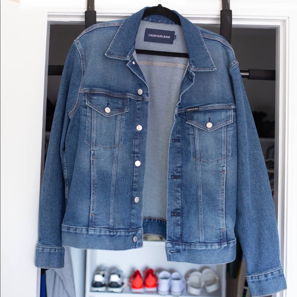 FINAL DROP Ck Calvin Klein Jean Jacket